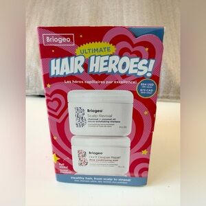 Briogeo | Scalp Revival Charcoal Shampoo 8oz & Don't Despair Mask 8oz | NIB